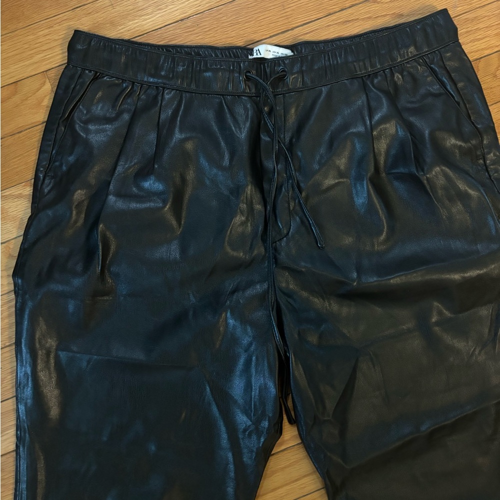 Faux Leather Pants - Picture 2 of 7